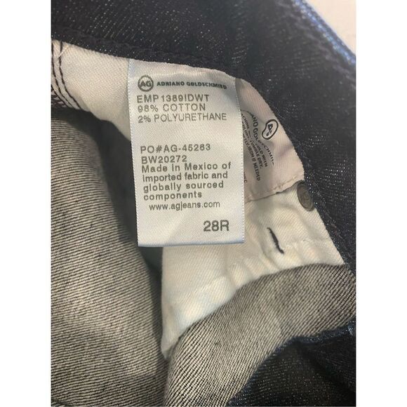 Ag Adriano Goldschmied the legging ankle skinny jeans indigo winter size 28 - Picture 6 of 10